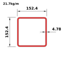 HA152x152x4.8