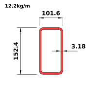 HS152x102x3.2