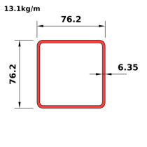 HS76x76x6.4
