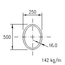 EHS 500x250x16.0
