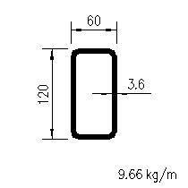 HFRHS 120x60x3.6