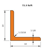 L 10x10x1.125