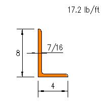 L 8x4x0.4375