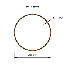 Pipe 24 STD